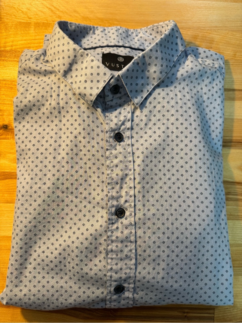 Custard Men’s Button Down Shirt XL Organic Soft Casual